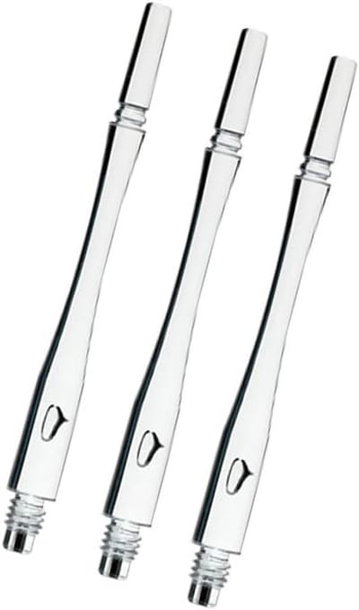 Dart Accessoire - Shaft Huls - Dart Spel - Hybride Rotatie - 9 cm - Helder