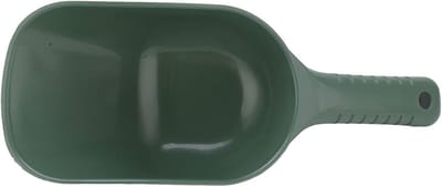Voerschep - Lokaas Schep - Vissen Voeren - Comfortabele Grip - 21 cm - Zwart