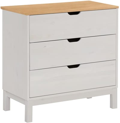 Post-Commode - 3-laden - Wit