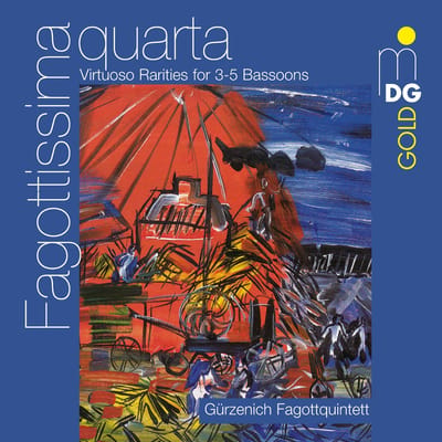 Gürzenich Fagottquintett - Fagottissima Quarta - Virtuoso Rarities for 3-5 Bassoons (CD)