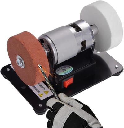 Bankslijpmachine - Mini slijper - Metaal polijsten - Stil ontwerp - 70 mm schijf - Uniek