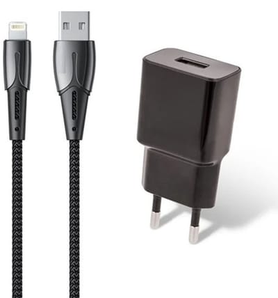 OneOne 2A oplader + 1,2m sterke Lightning kabel. Universele lader adapter past op Apple iPad Mini, iPad Mini 2, iPad Mini 3, iPad Mini 4, iPad Mini 5, iPad Air, iPad Air 2, iPad Air 3