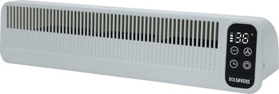 EcoSavers Radiator Airflow Fan Radiator Ventilator horizontale luchtstroom - versneld warme luchtstroom / convectie