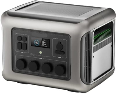 Powerstation - Generator - Aggregaat - Powerbank - Draagbare - 2016Wh - LiFePO4 Batterij - met 2500W AC Uitgang – Uitbreidbaar tot 20kWh voor Binnen en Buiten