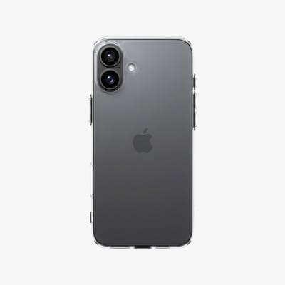 Spigen Crystal Hybrid | Hoesje Geschikt voor Apple iPhone 16 Plus | Back Cover | Militaire Standaard | Air Cushion | Transparant