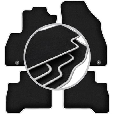 CARLUX-SILVER automatten voor: Fiat Fiorino III combivan (2007-2017)