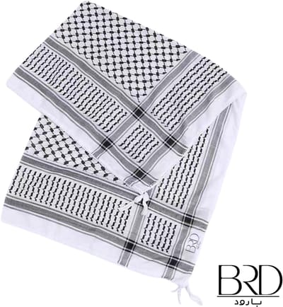 BRD® For Palestine | Keffiyeh Sjaal Wit