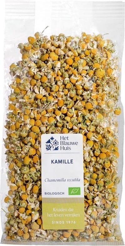 Het Blauwe Huis Kamille thee - biologische gedroogde bloemen - 50 gram