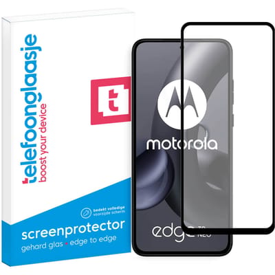 Motorola Edge 30 Neo screenprotector gehard glas Edge to Edge