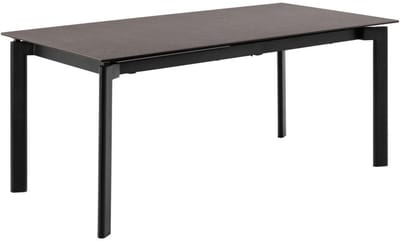 Eettafel Florian Keramiek Zwart 240cm - Giga Living