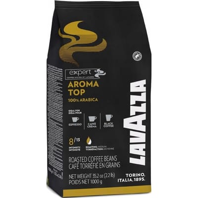 Café en grains aroma top 1kg - lavazza