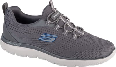 Skechers Summits - Tallo 232832-CHAR, Mannen, Grijs, Sneakers, maat: 45