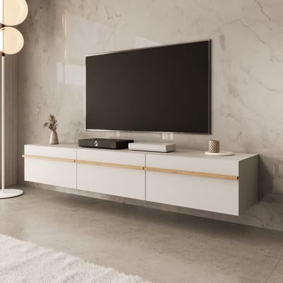 Meubella - TV-Meubel Arda - Beige - 192 cm