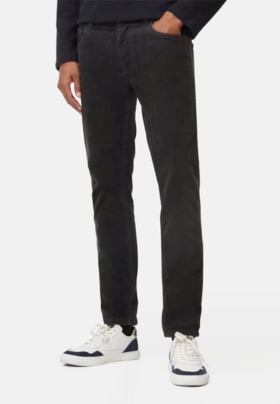 camel active 5-PKT Regular Fit Katoenmix Broek - Maat menswear-32/30 - Marineblauw