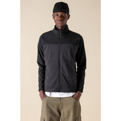 Mizuno Unisex Sl Shinzo Zip Fleece Jacket Black Maat: S | Lichte Jassen Outlet | Unisex | Zwart