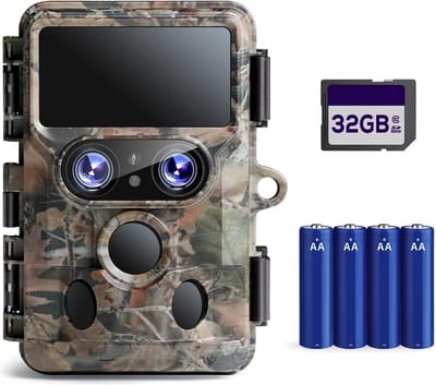 Wildcamera - Wildcamera voor Buiten - Wildcamera met Nachtzicht - Wild Camera - Buitencamera met Nachtzicht