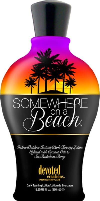 Devoted Creations - Devoted Somewhere on a beach zonnebankcreme - 360ml
