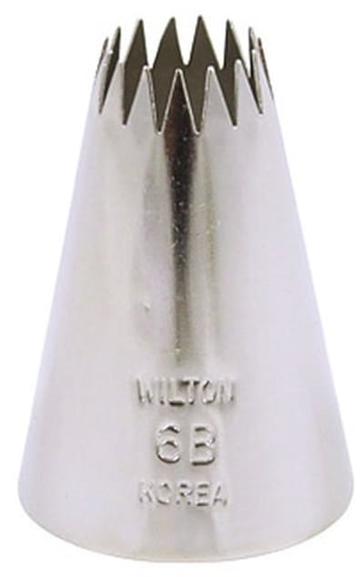 Wilton Spuitmondje #6B Open Star