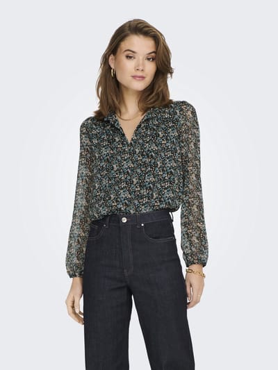 ONLY - ONLDITSY L/S BLOUSE WVN NOOS - Dames - Blouses