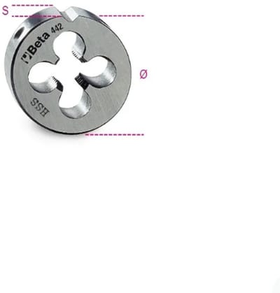 HSS RONDE MATRIJZEN EXTERNE DIAMETER 55 GAS 442ASG 5/8