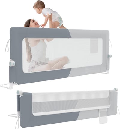 Draagbaar Opvouwbaar Bedhekje 150 cm voor Kinderen - Valbeveiliging voor Baby's en Jonge Kinderen