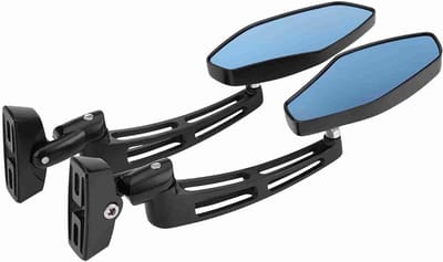 Motorfiets Zijspiegels Set voor CBR 250R, ZX6R en YZF R6 - Verstelbare Achteruitkijkspiegels voor Motoraccessoires