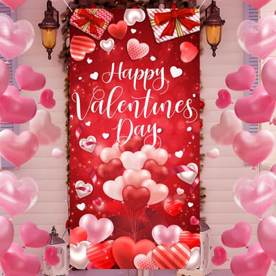 Zeynomax - Deurbedekking - Happy 's Day Decoraties - Duurzaam