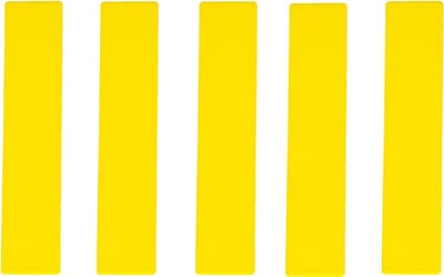 MDsport - Markeerlijnen set van 5 - Geel - Markeerstreep - Vloermarkering