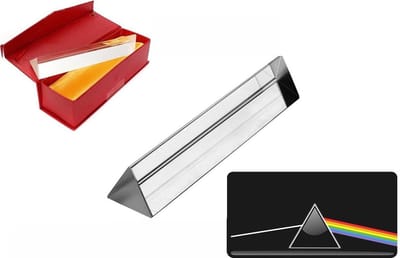 Prisma Driehoek Lichtspectrum - 18CM - Glas Prisma