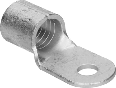 10 stuks Kalitec Q50-6 krimpkabelschoen 50 mm² M6 I ongeïsoleerd I doornpersing I voor soepele, fijne en ultrafijne geleiders I kabelschoen 50 mm² volgens DIN 46234