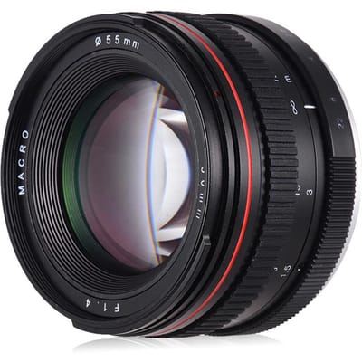 50 mm f/1.4 USM groot diafragma standaard antropomorfe focuslens cameralens lage spreiding voor zwart
