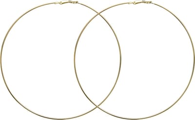 Behave - Oorbellen - Oorringen - Dames - Goudkleur - Grote Oorbellen - Hoop Earrings - 11 cm