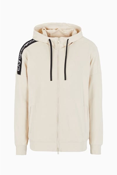 Ea7 Emporio Armani 6dpm12-pjogz Sweatshirt Beige S Man