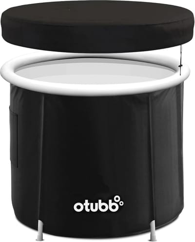 Opblaasbare IJsbadkuip 75 cm voor Volwassenen - Mobiel Outdoor Zitbad voor Tuin of Douche