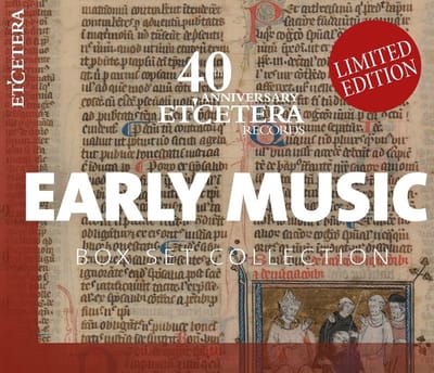 Various Artists - 40th Annivesrary Et'cetra Records, Early Music: Box Set Collection (10 CD)