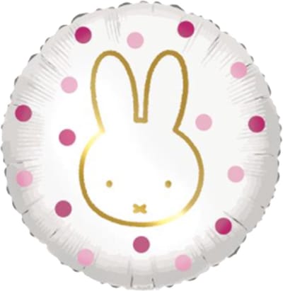 Folieballon Nijntje Roze Magenta 46 cm