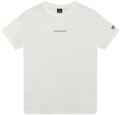 Indian Blue Jeans T-shirt Indn Backprint Polo's & T-shirts Jongens - Polo shirt - Ecru - Maat 140