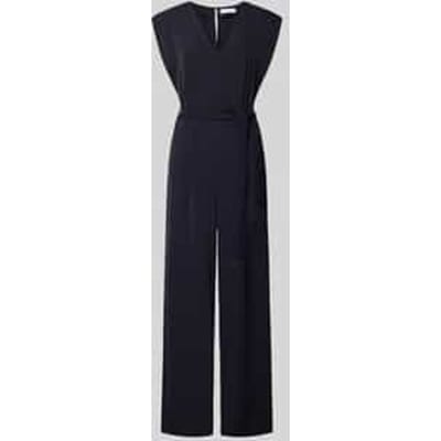 comma - female - Jumpsuit met wijde pijpen