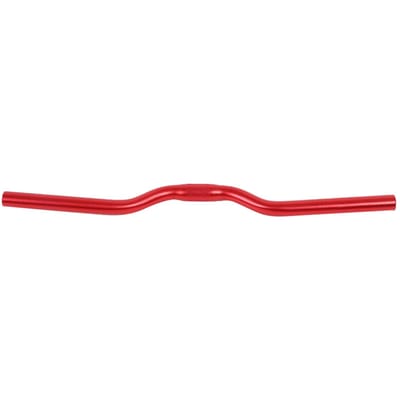 Vélo Fixie en Aluminium Vélo de Route Guidon Fixie Guidon Riser 25.4mm*520mm (rouge) rouge