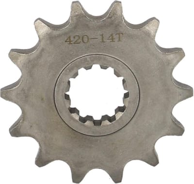 teknix versnellingsbak uitgaand tandwiel voor mbk 50 x-power motor 2003 tot 2012 14 tanden nieuw