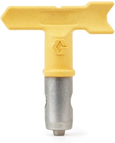 GRACO LineLazer LL5319 - Markeermondstuk voor belijning - Lijnbreedte 10 cm - Boring 0,019 inch - RAC V systeem (geel) - Voor wegmarkering en parkeerplaatsen - Haarscherpe lijnen