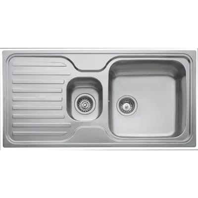 Essebagno Spoelbak Classic Rvs 100x50cm