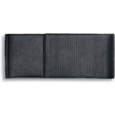 LAMY A 303 leren etui 859 | Hoogwaardig zwart nappaleer | Voor 3 schrijfinstrumenten