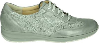 Durea - 6164 G - Dames veterschoenen - Kleur: Grijs - Maat: 42