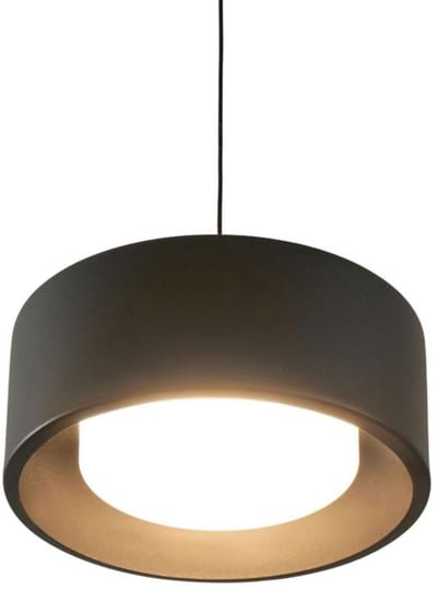 Kosilum - Prins - Hanglamp - Zwart - Metaal en acryl