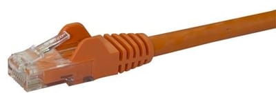 StarTech.com 0.5m Orange Cat6 / Cat 6 Snagless Ethernet Patch Cable 0.5 m - network cable - 50 cm - orange - Oranje - 0.5m