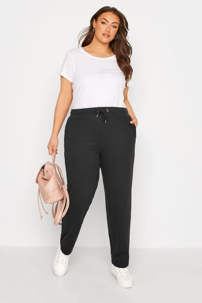 Yours Joggingbroek Van Sweatstof In Zwartsize 46