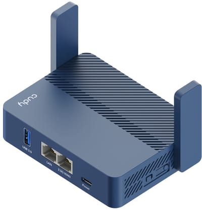 Cudy TR3000 AX3000 Mini VPN Router – Wi-Fi 6 Dual-Band 2402+574 Mbps – 2.5GbE + 1GbE – USB-C Power – Cudy Mesh