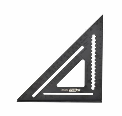 AWTools AW29851 - Hoekmeter - Aluminium - 12 inch - Met metrische en imperiale schaal