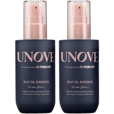 UNOVE Silk Oil Essence 70mL Tender Bloom Double Pack gray